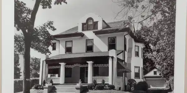 Image 2: Original photo from the 1950's