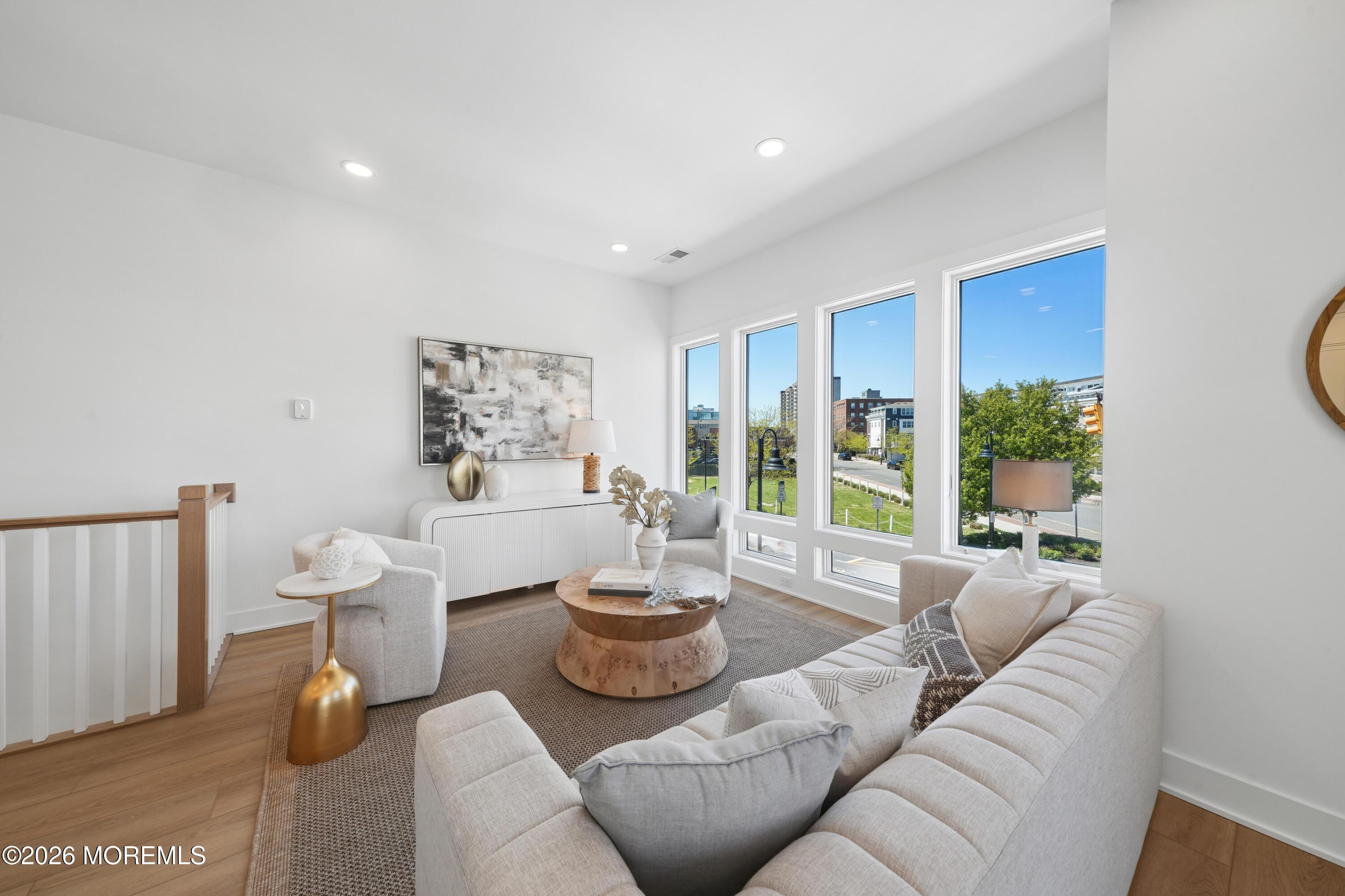 Image 3: 400 Lake at Model Living Room 2