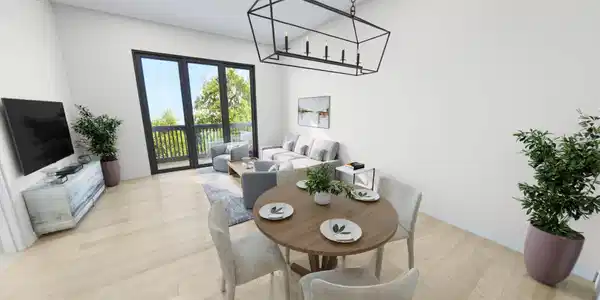 Image 3: Living - Dining - Residences 02 & 03