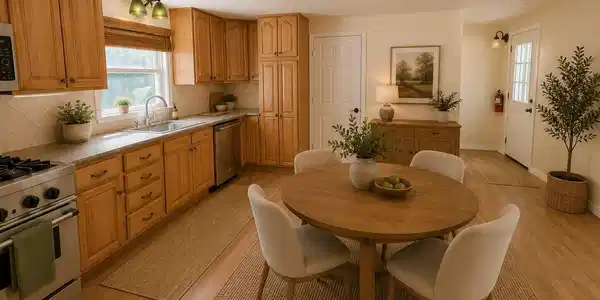 Image 4: eat in kitchen staged