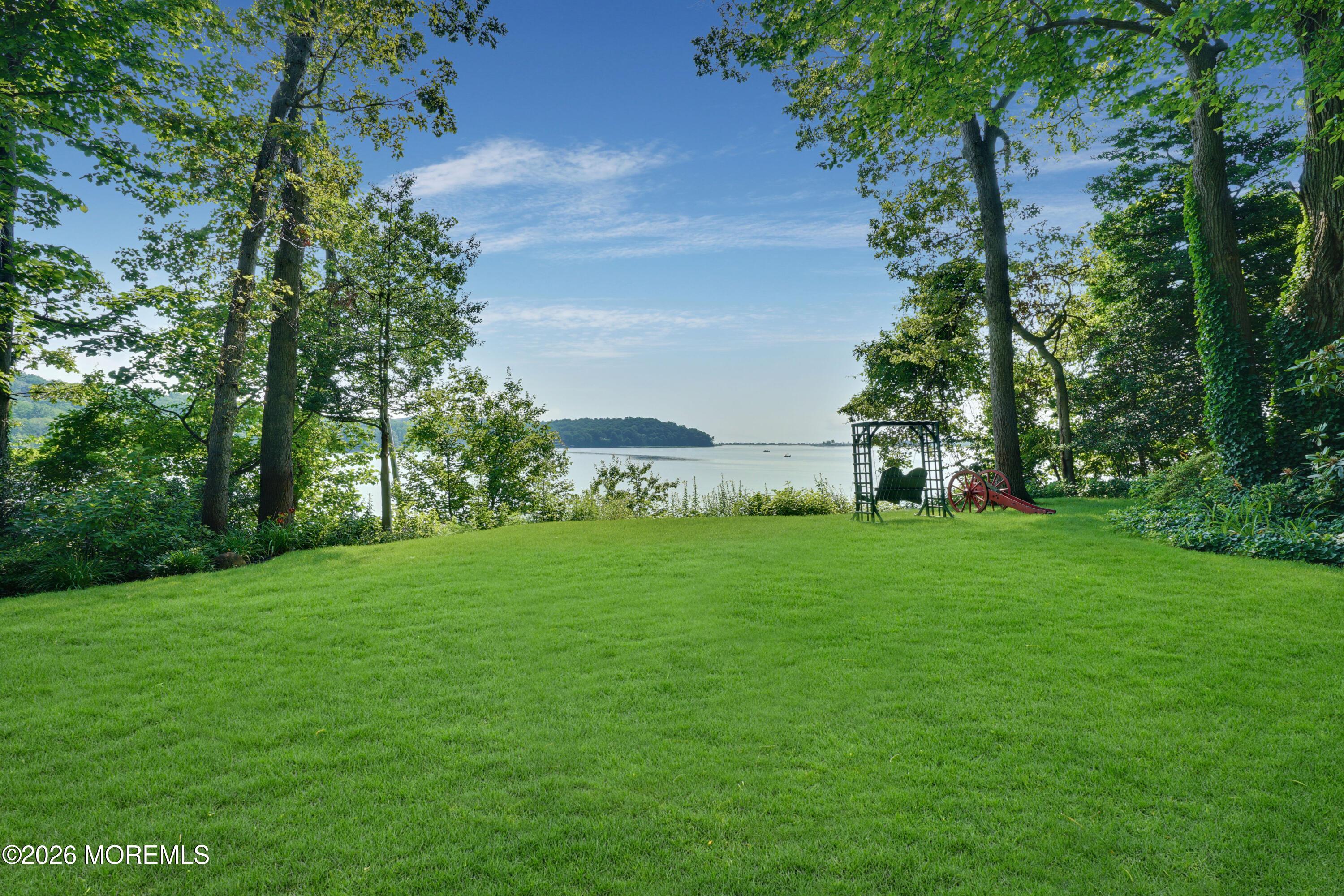 Image 4: Backyard view of the Navesink River