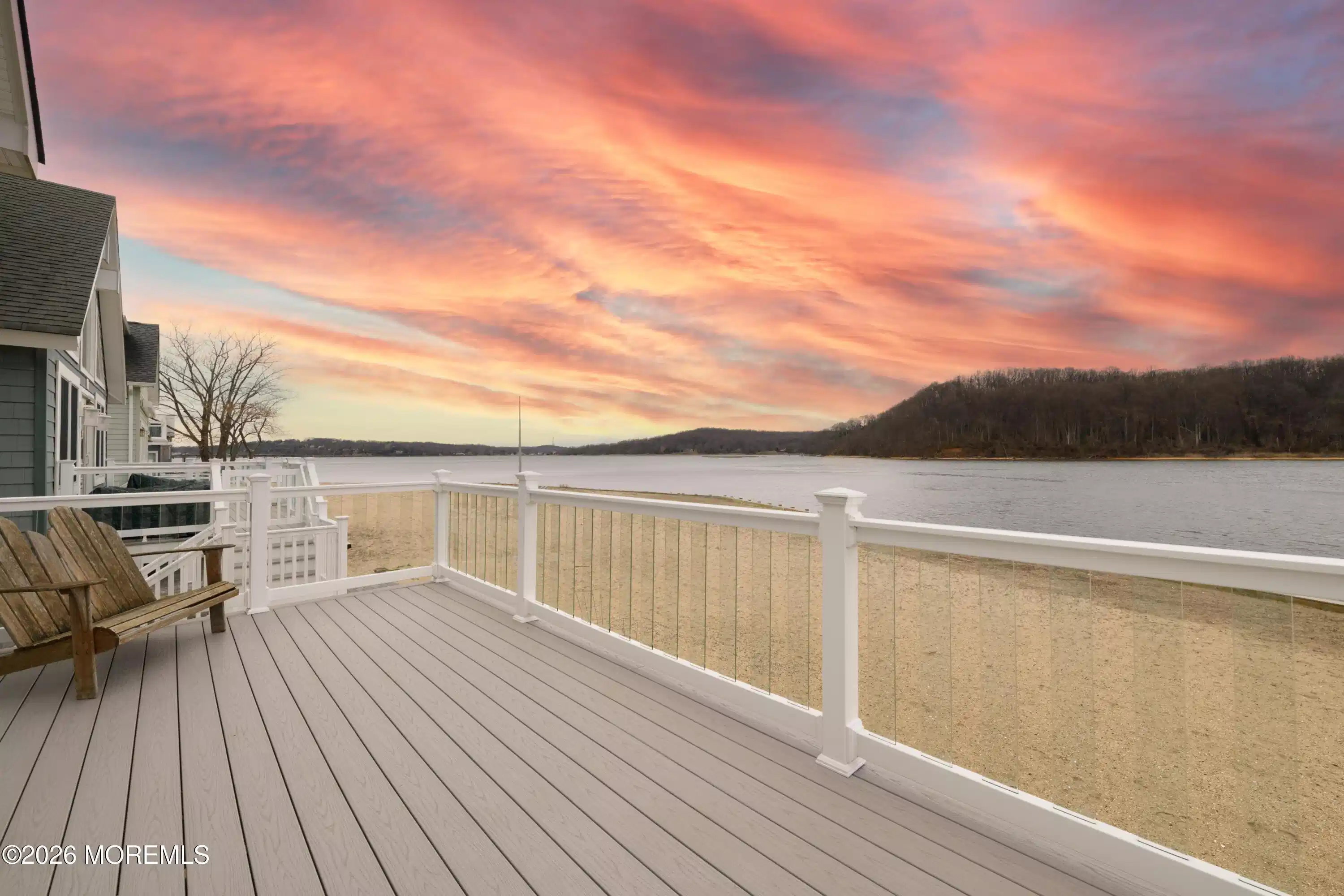 Image 1: Sunset/Deck