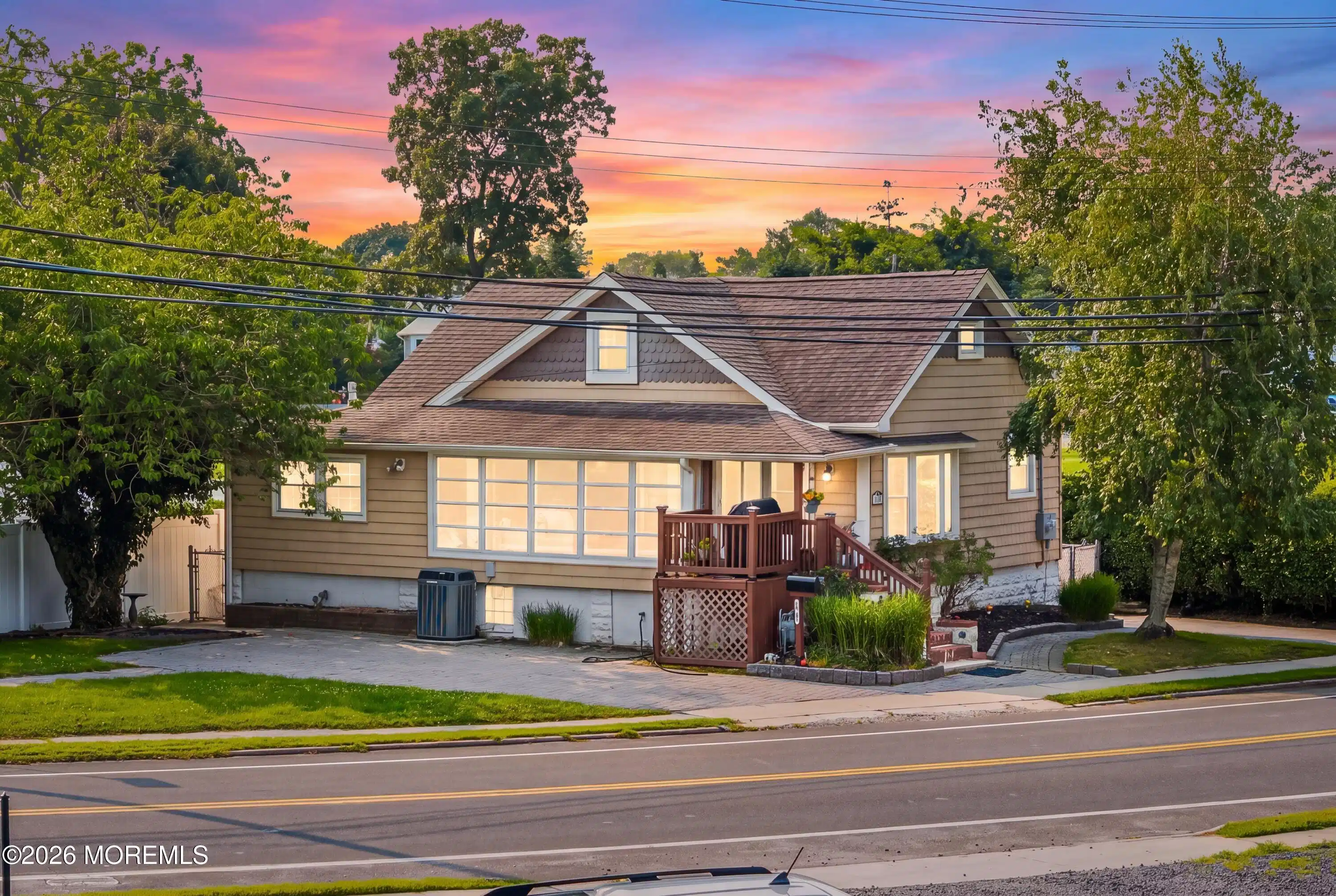 Image 1: 850 Arnold Ave - Drone-16 Virtual Twilig