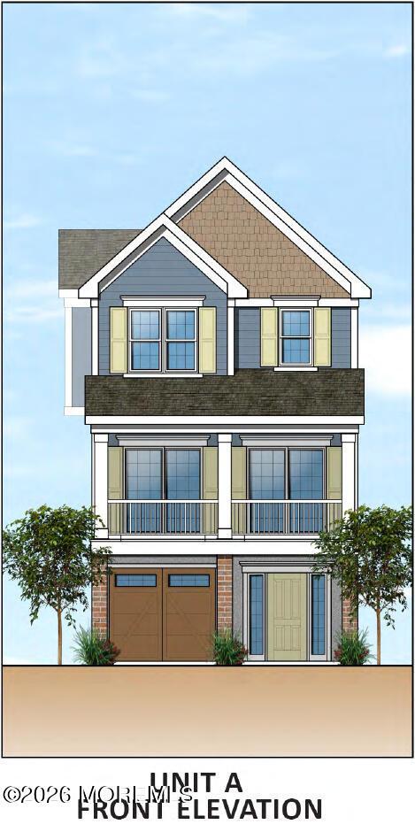 Image 1: 44 beers 01_Unit_A_Front_Elevation