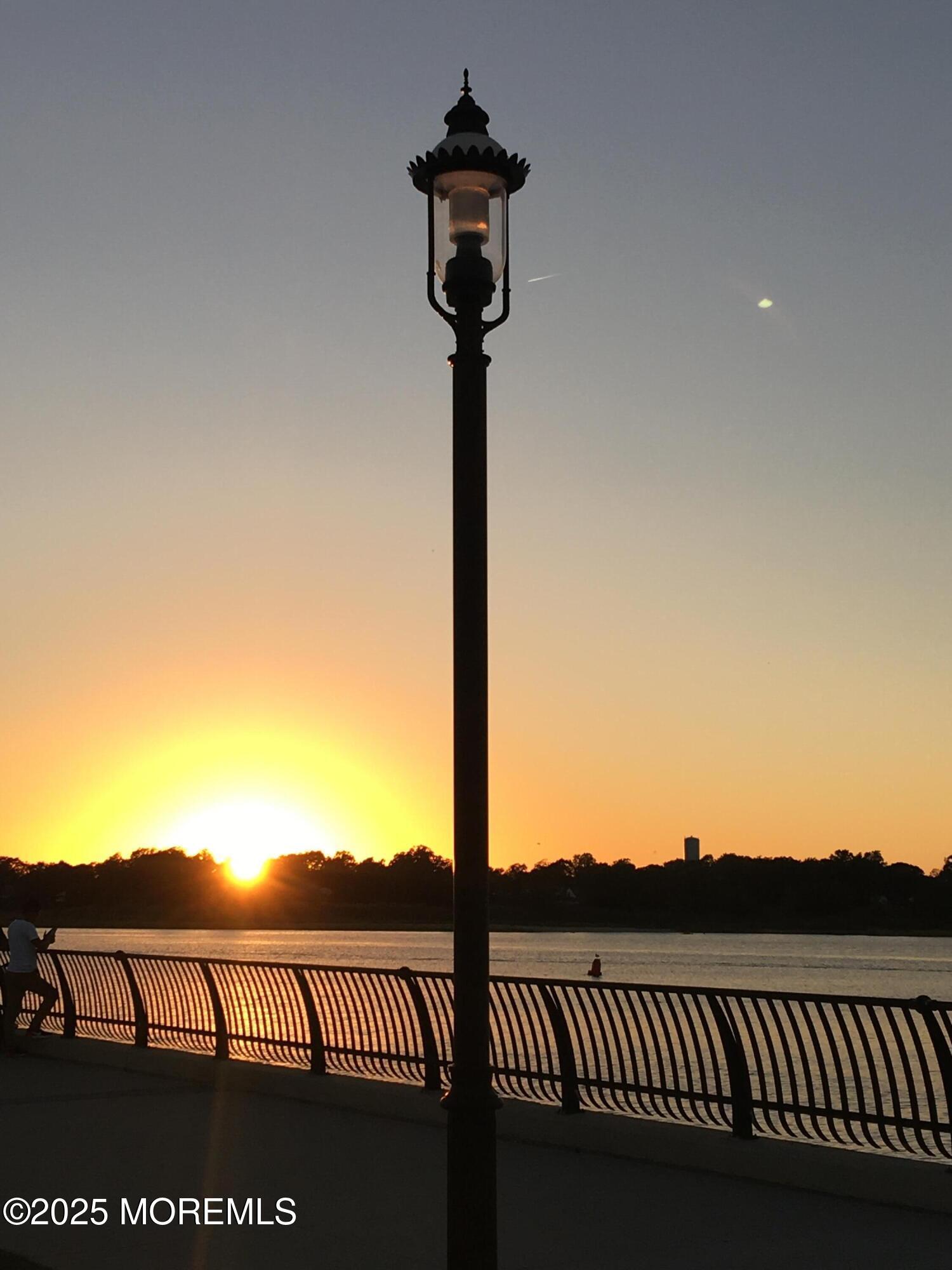 Image 3: Sunset over park