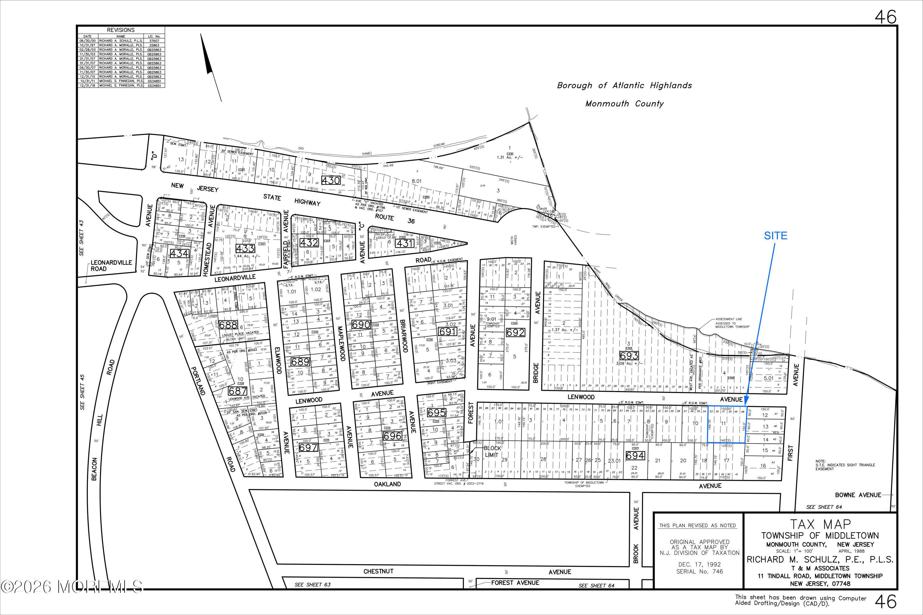 Image 4: Lenwood_Tax_Map