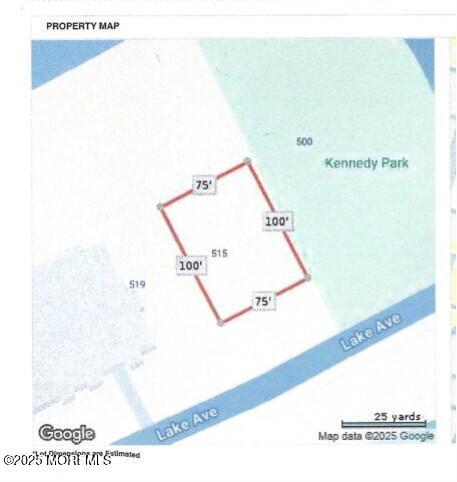 Image 3: Property Map 515 Lake 75x100_1