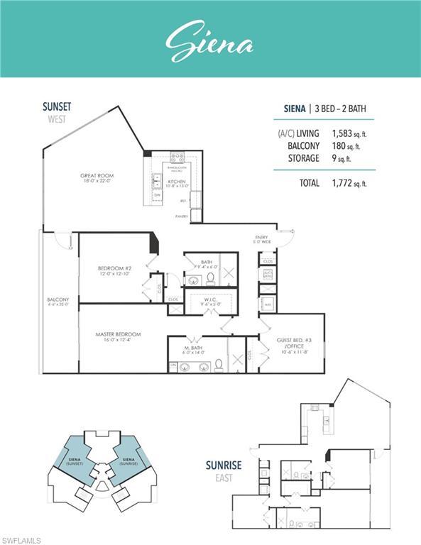 Image 4: Siena Floor Plan