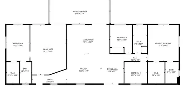 Image 4: Main House 4 Bedroom 3 Bath