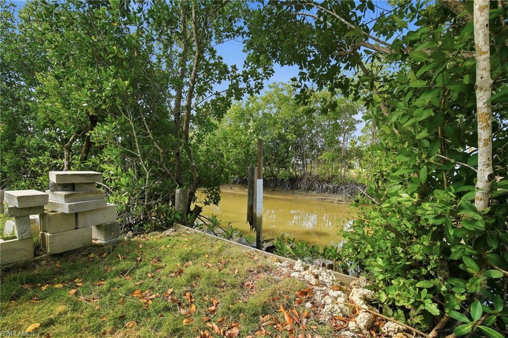 Image 2: yard with a view of the canal
