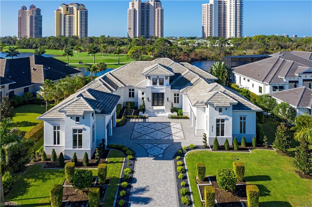 Image 1: Previously shot aerial - some landscaping has changed