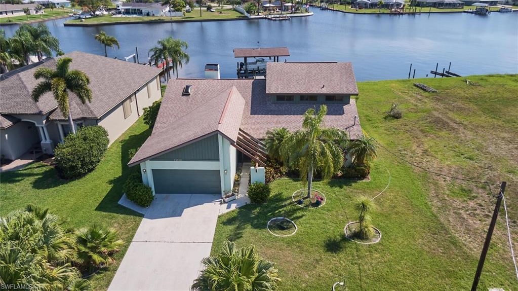 Image 3: Birds eye view of property featuring a water view