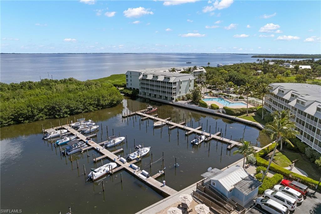 Image 3: Drone / aerial view with a water view