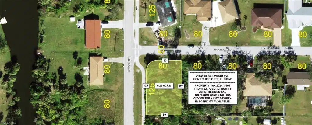 Image 1: Map / location featuring property parcel outlined