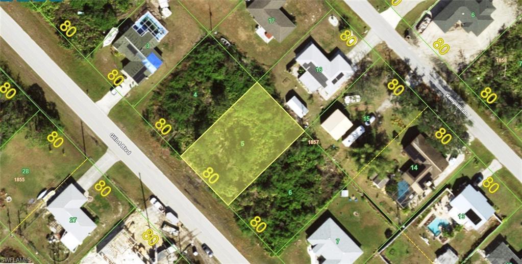 Image 1: Survey Map. Illustrating lot dimensions and property boundaries for the parcel