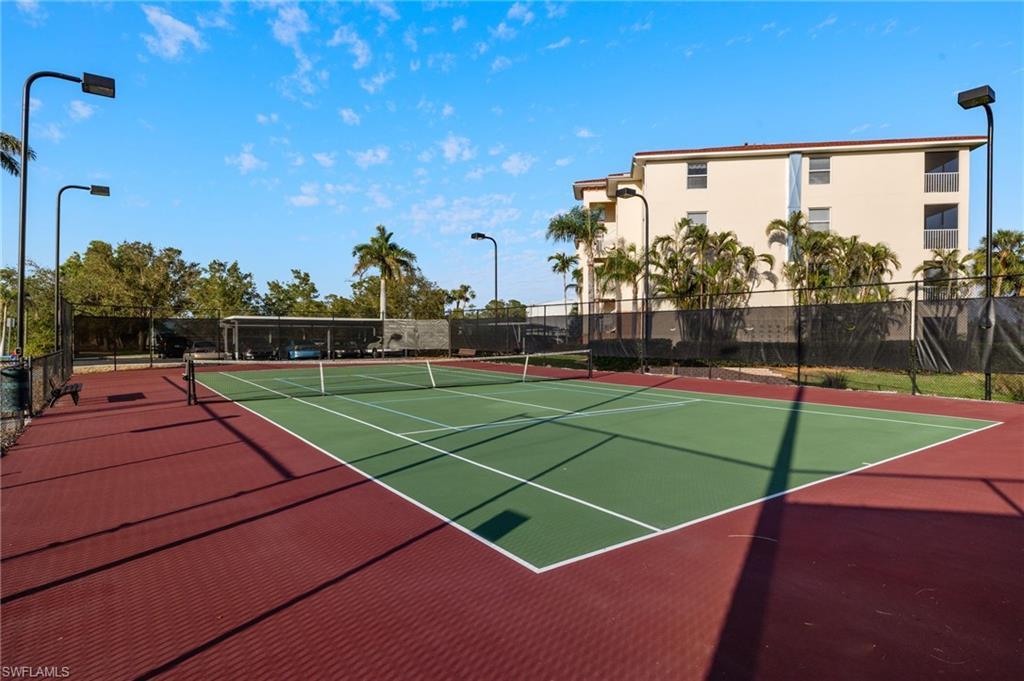 Image 2: View of tennis court