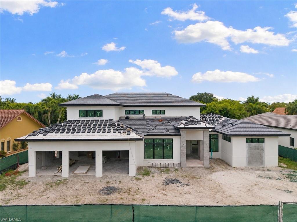 Image 2: Construction Progress - Front of the Home