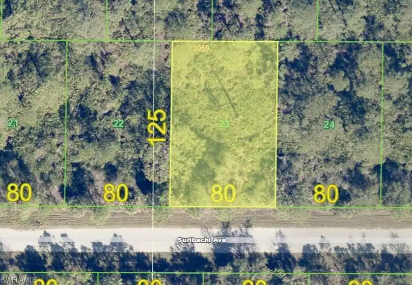 Image 1: Tax map overhead view