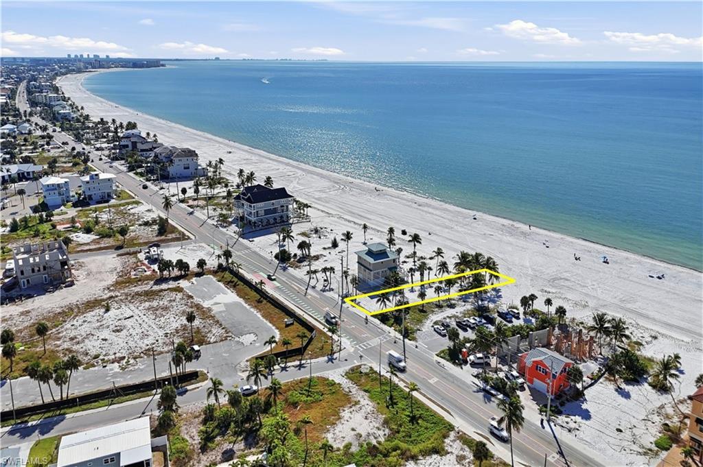 Image 3: Drone / aerial view of expansive coastline - Virtually Edited Image