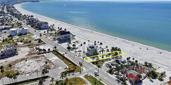 Image 3: Drone / aerial view of expansive coastline - Virtually Edited Image