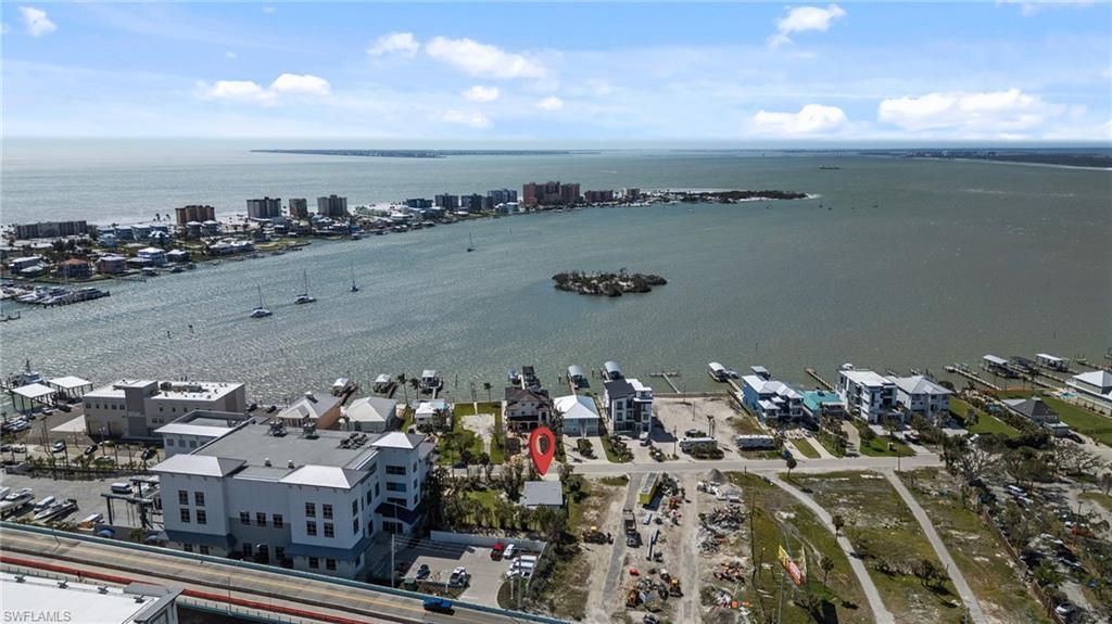 Image 2: Aerial view of a nearby body of water