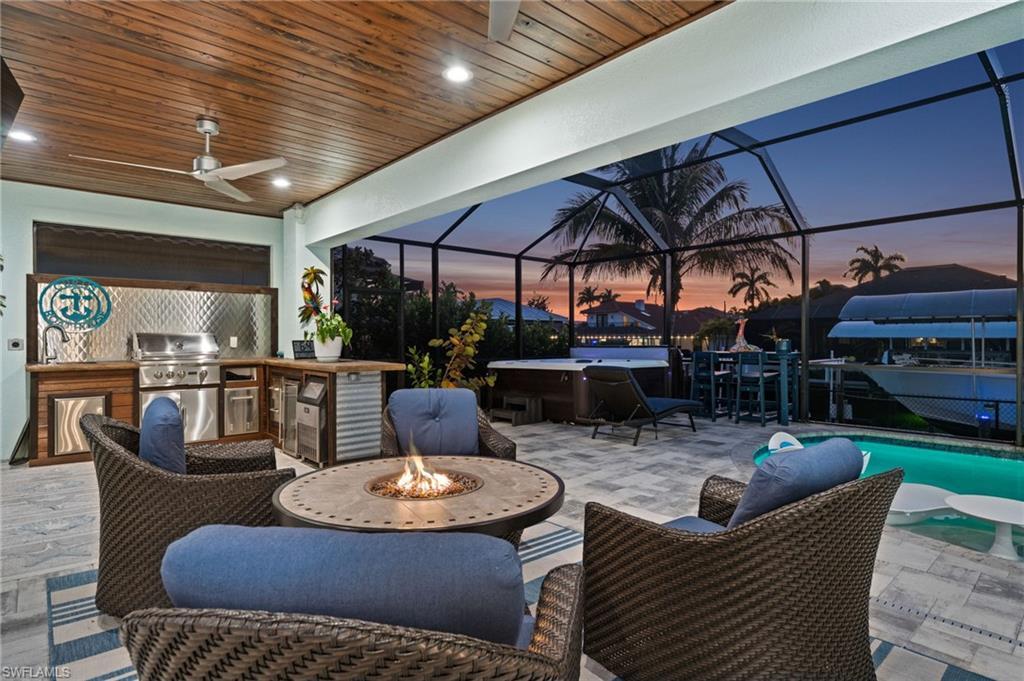 Image 2: Spacious Lanai with Cypress Lined Ceilings