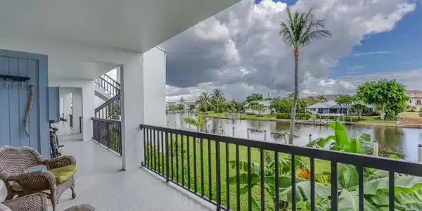 Image 2: Balcony with a water view