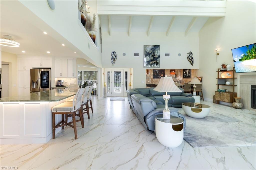 Image 4: Open Floor Plan - Kitchen - Living - Bar - Flex Room