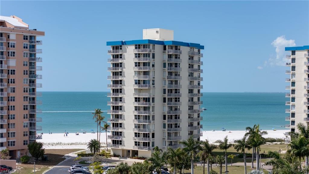 Image 1: Water view with local beach