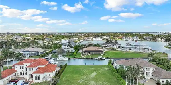 Image 2: Drone / aerial view with a water view