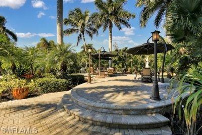Image 3: View of property's community with a patio area