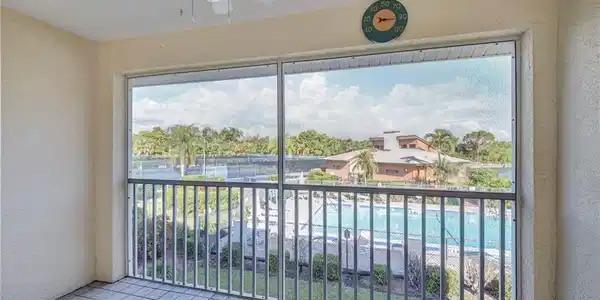Image 2: view from 2nd floor balcony