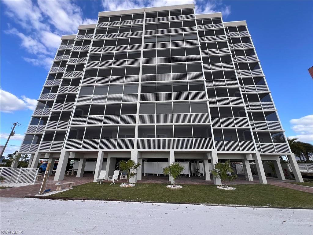 Image 3: view of building from beach