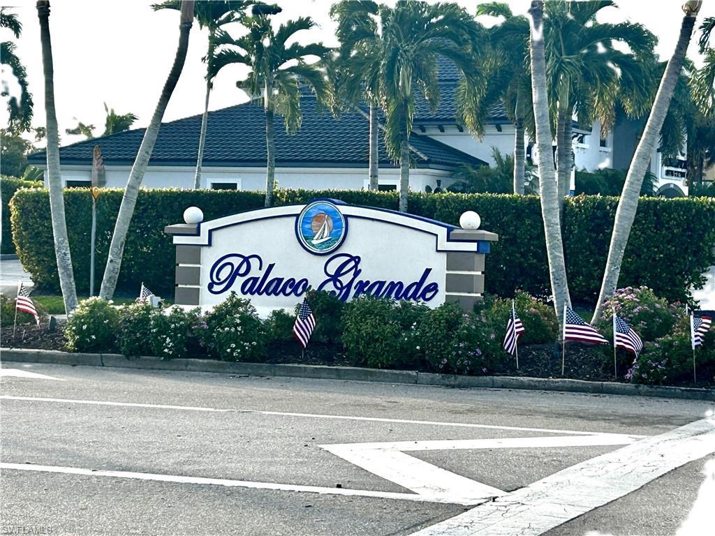 Image 1: Entrance to Palaco Grande in south Cape Coral.  Location Location Location