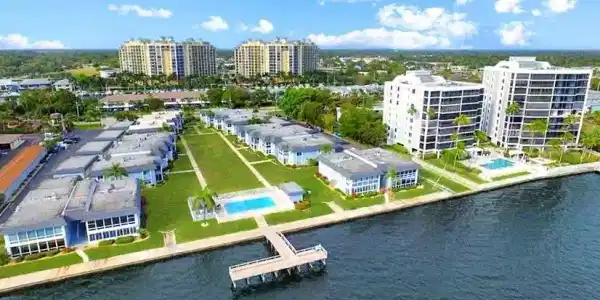 Image 4: Bird's eye view featuring a water view