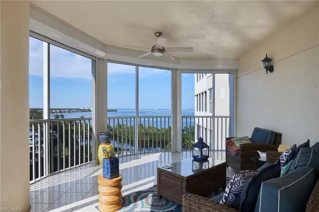 Image 1: Large lanai with gorgeous river views!