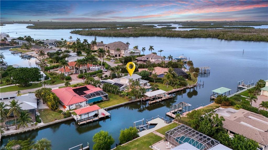 Image 2: Bird's eye view with a water view  -Virtually enhanced image