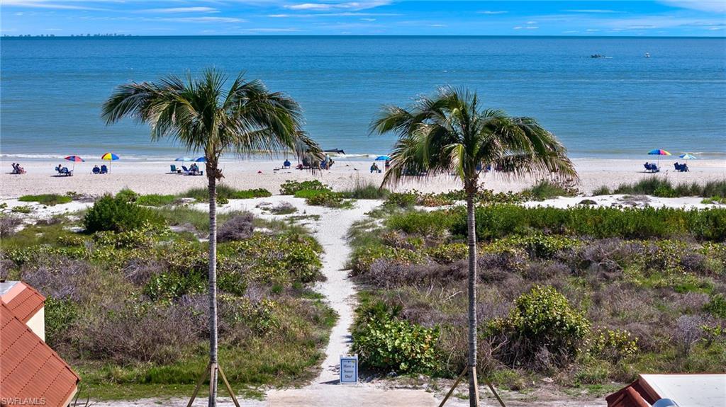 Image 2: Aerial Beach Access
