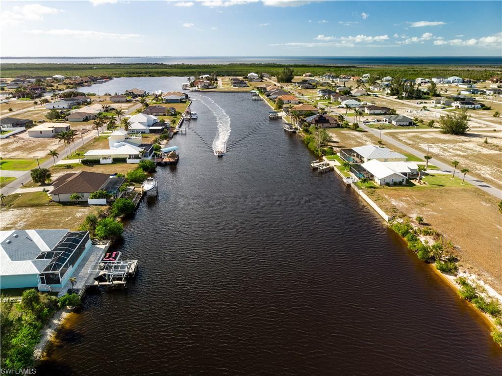 Image 1: Drone view of the canal