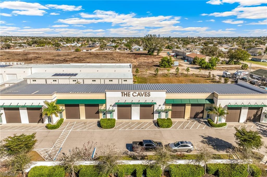 Image 2: Drone / aerial view of a commercial area