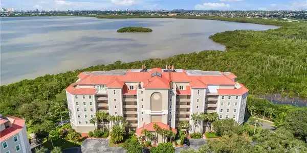 Image 2: Bird's eye view of a nearby body of water