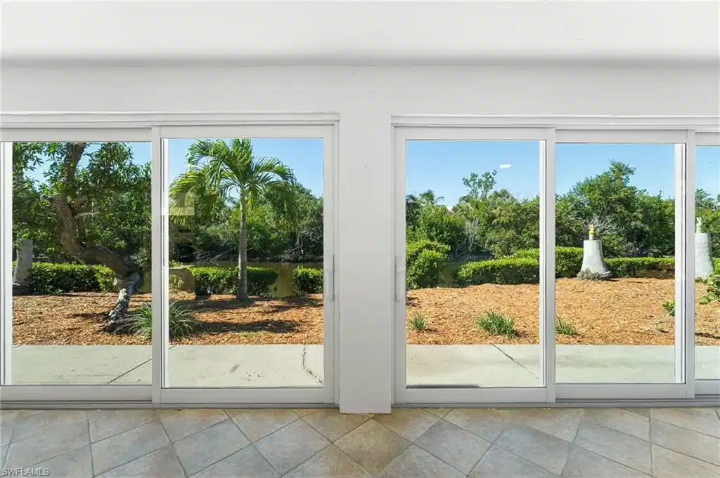 Image 1: Temperature Controlled Outdoor Area with Large Slider Doors