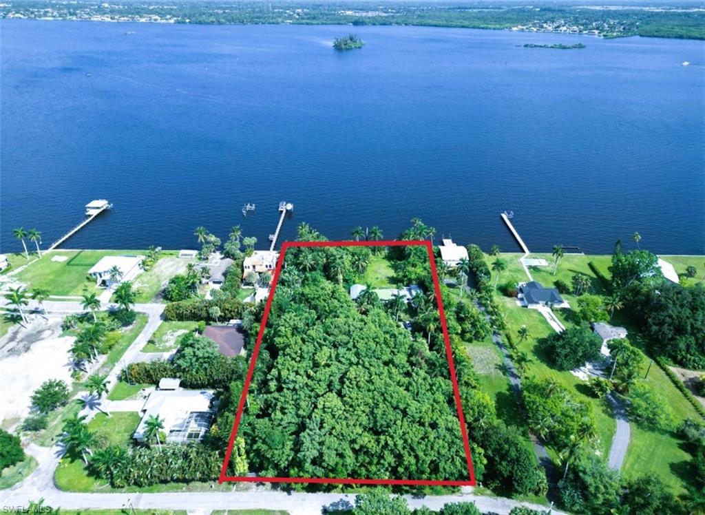 Image 1: Aerial view with a water view