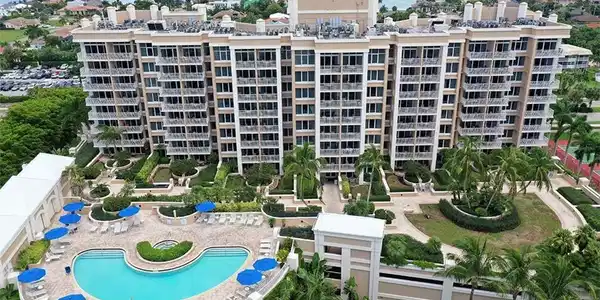 Image 4: Luxurious pool  ( please note pool area  is currently being redone and is set to be complete April 2026. Be the first to enjoy it!