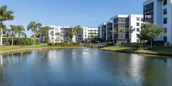 Image 3: Beautiful view of the courtyard and gazebo.