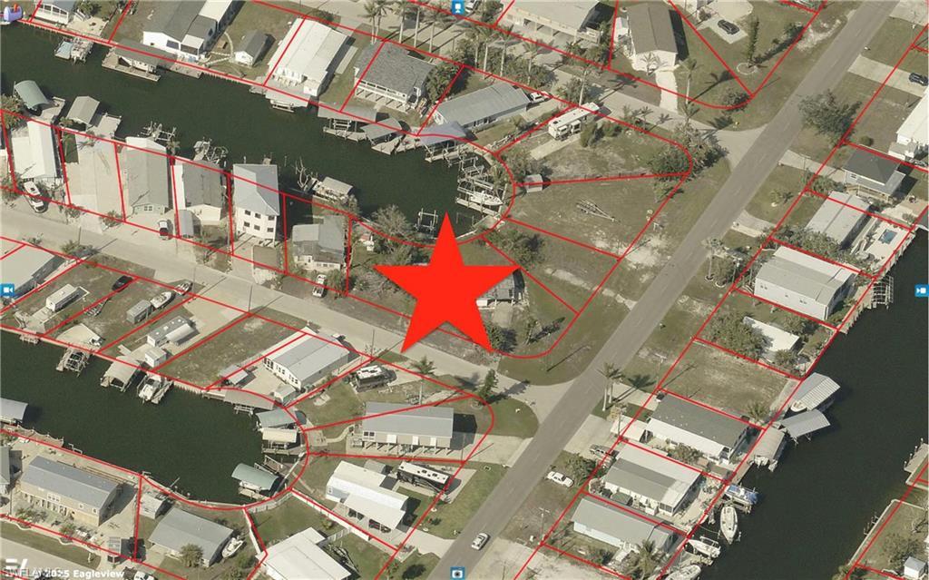 Image 3: Assessor aerial map of property and surrounding area featuring property boundaries highlighted