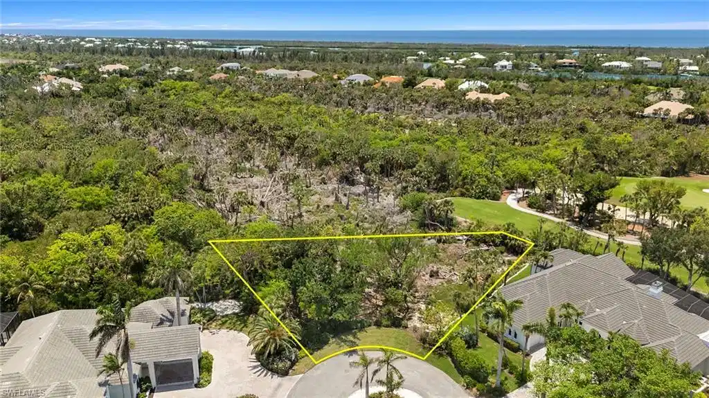 Image 1: Aerial view of residential area