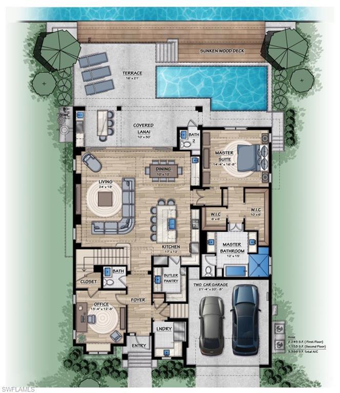 Image 2: Virtual Rendering of Main Floor