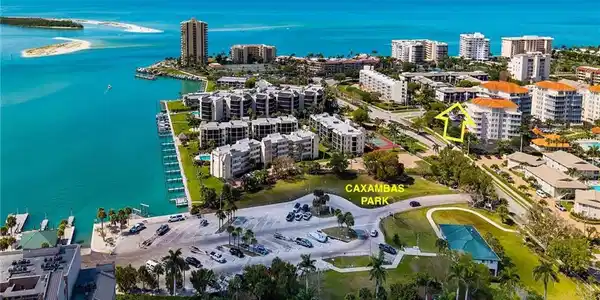 Image 2: AERIAL VIEW FROM TOWN HOUSE SQUARE TO CAXAMBAS PARK