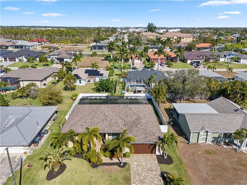 Image 4: Aerial perspective of suburban area